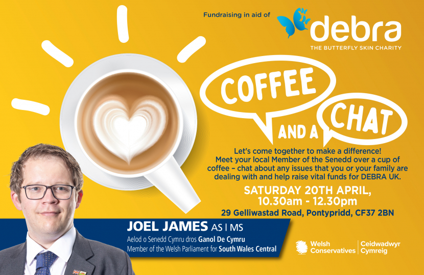 Joel James MS Debra Coffee Morning 